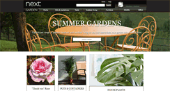 Desktop Screenshot of gardenplants.next.co.uk